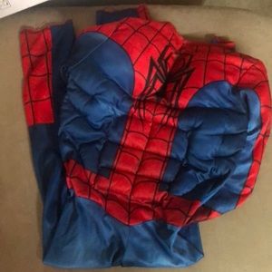 Marvel Spider-Man padded chest costume boys size medium - has no tags